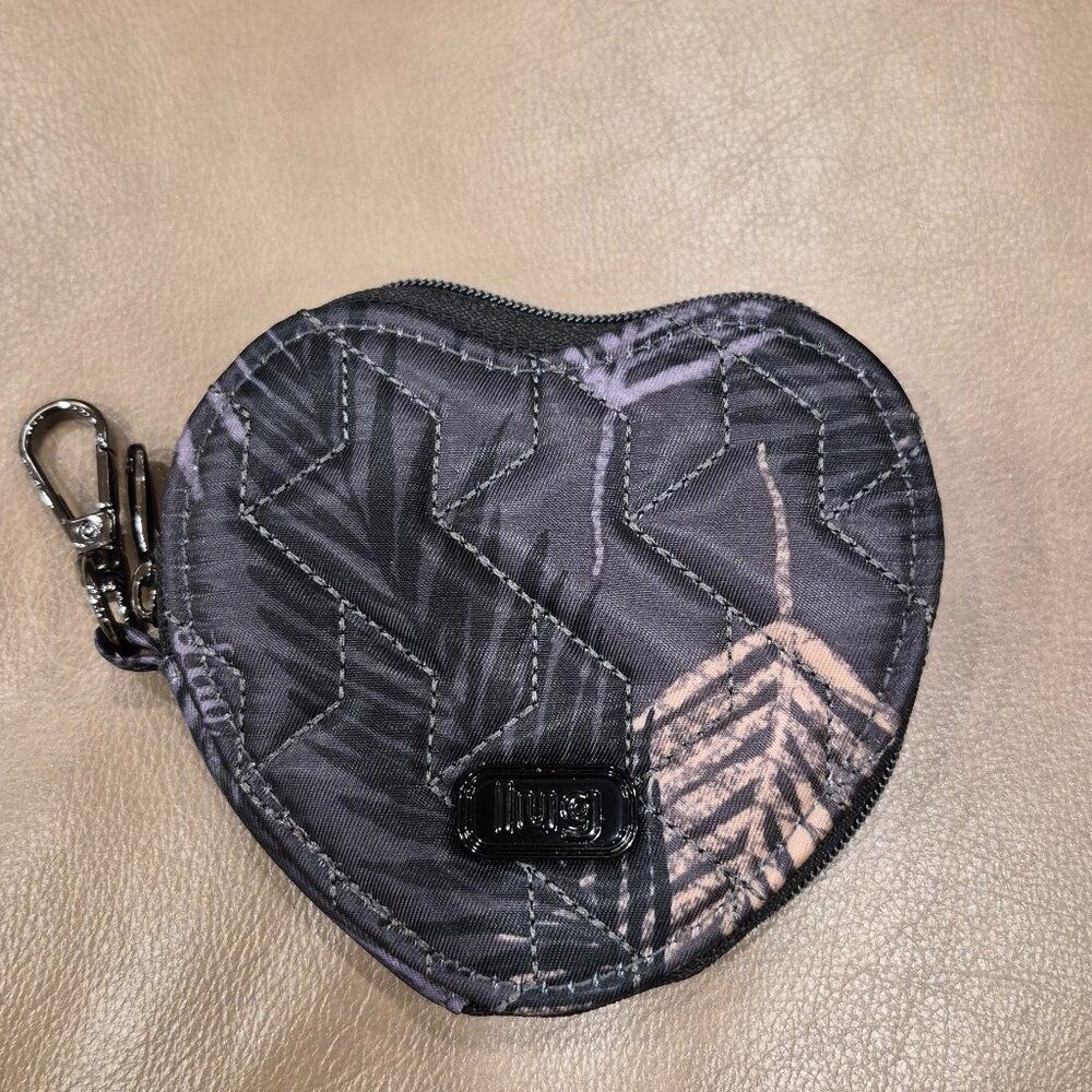 EUC Lug Heart Pouch in Tropical Fog